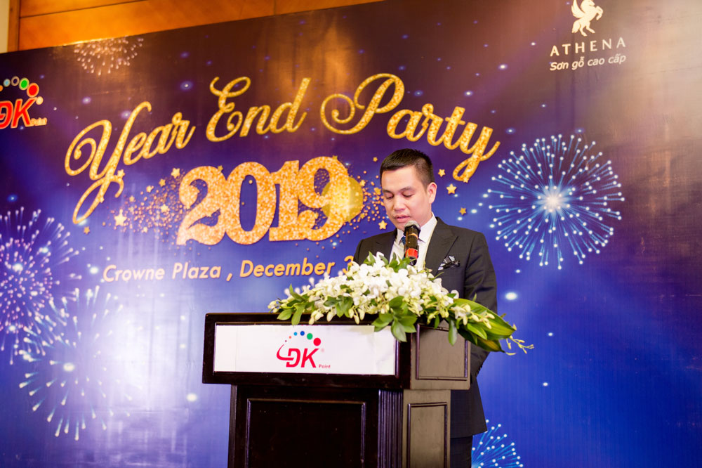 Ông Đinh Xuân Trung – Giám đốc điều hành Công ty phát biểu tại buổi lễ